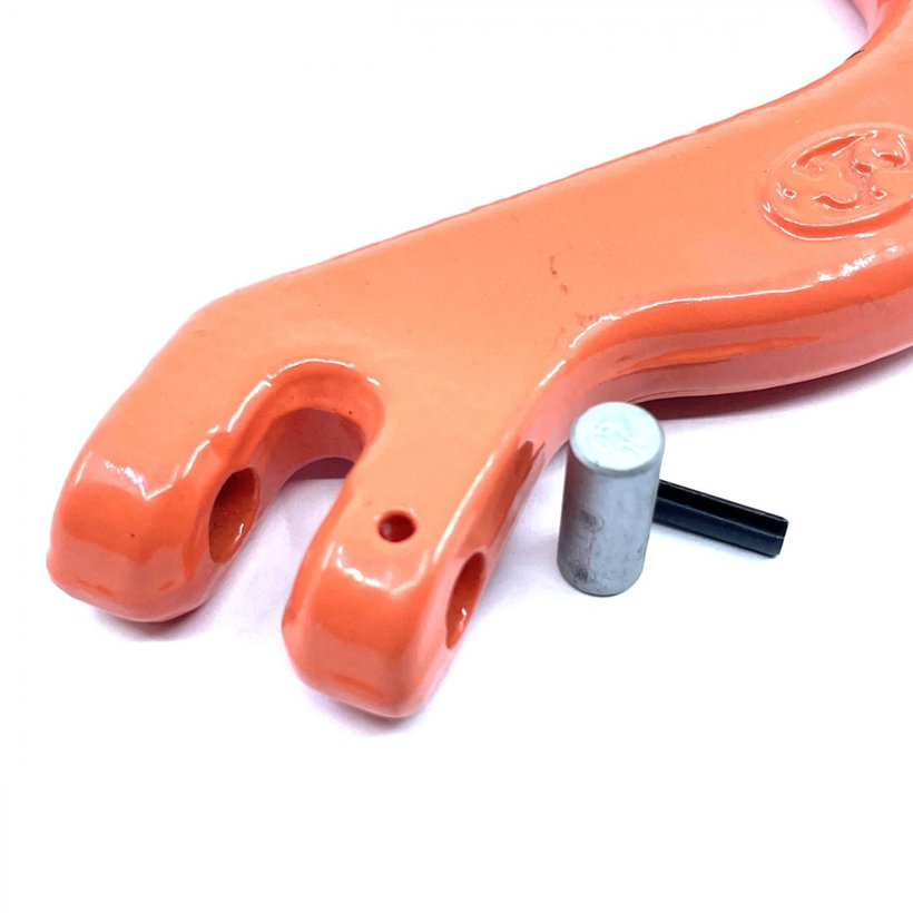 Öntödei kampó villával 100 o. narancssárga 10mm