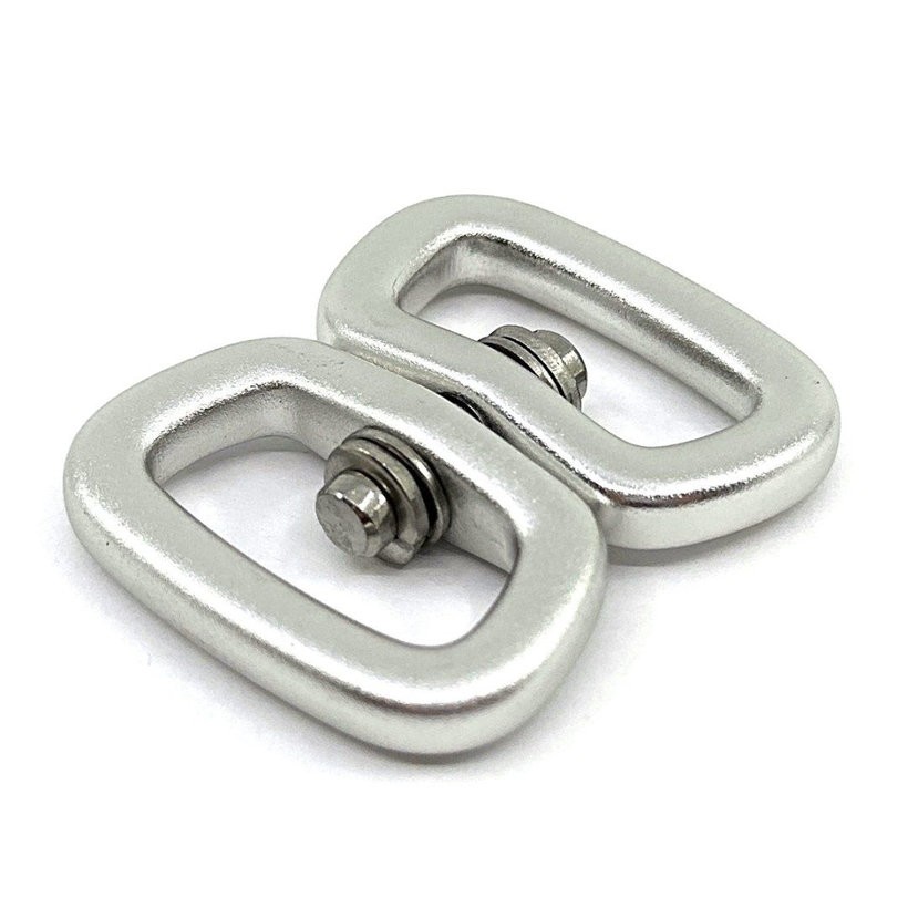 Forgó összekötő ezüst színű 51x25mm