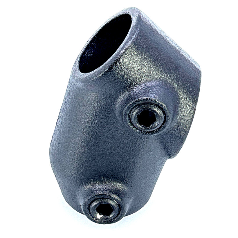 Kötőelem J-alakú 27 mm - fekete