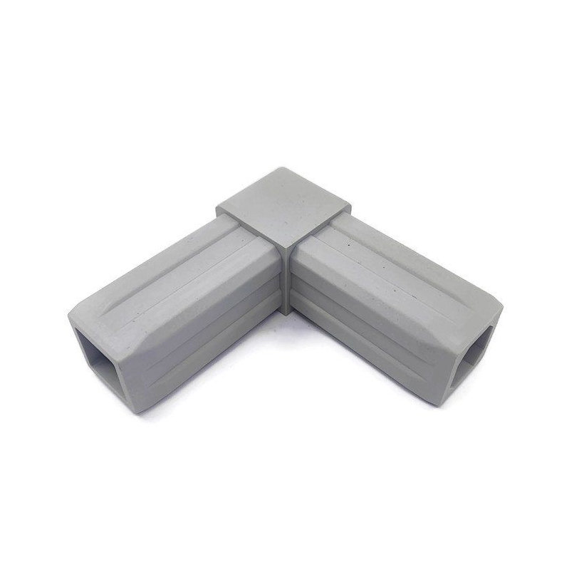 L csatlakozó derékszögű műanyag 25x25mm