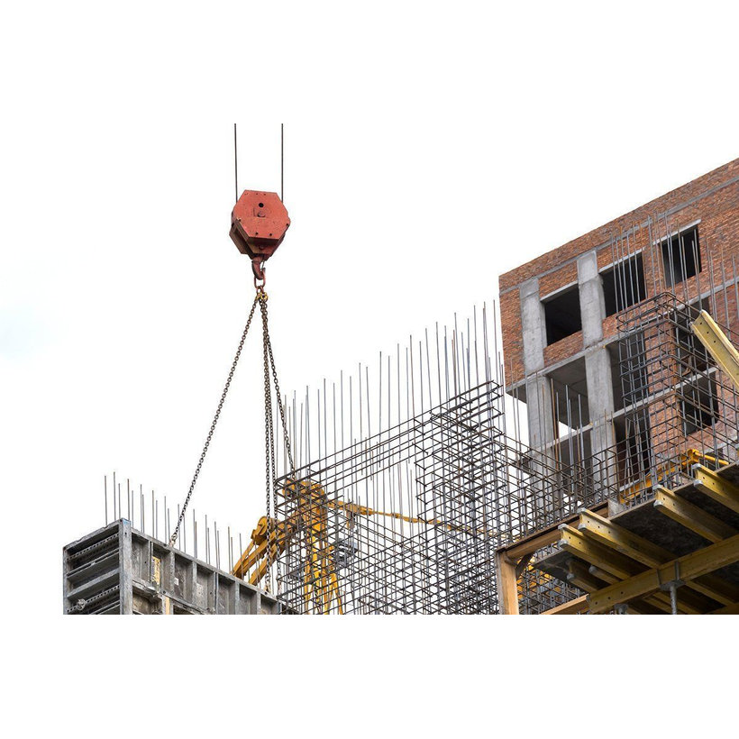 Láncos felfüggesztés szem-4 kampó 100 o. rövidítővel (6 m, 21 200/15 000 kg, 16 mm)