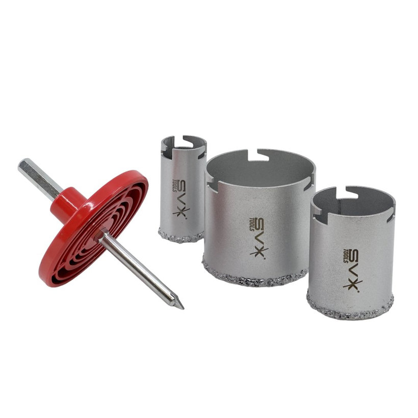 Koronafúró volfrám 33-53-73mm