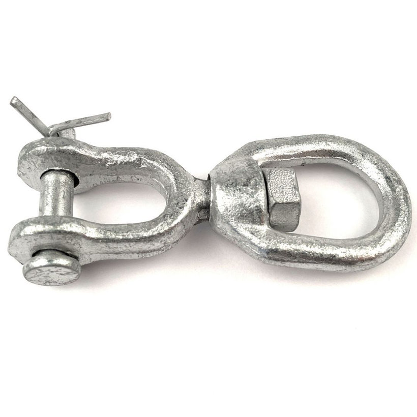 Forgószem villával tűzihorganyzott M10