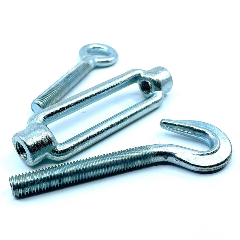 Feszítő szem-kampó DIN 1480 zn M24