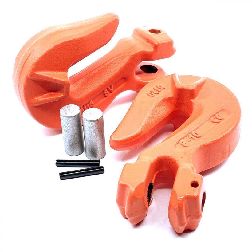 SV láncrövidítő villával 100 o. narancssárga 16mm