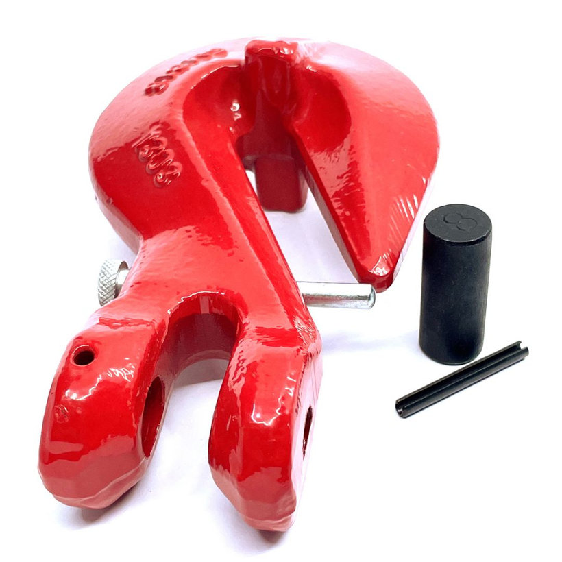 Villás rövidítő biztosítékkal 80 o. piros 6mm