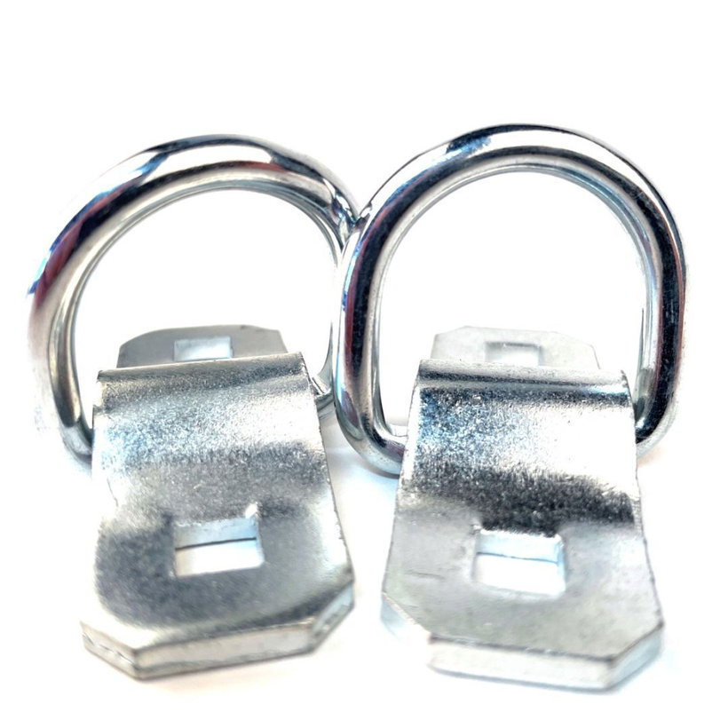 Lemez D-gyűrűvel zn 6x40mm