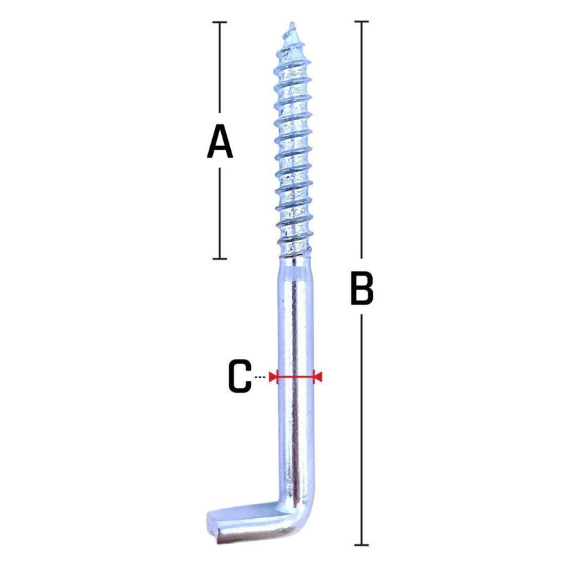 Kampó lapos horonnyal horganyzott 120mm