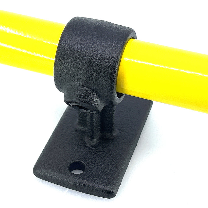 Csatlakozó korlátra 27 mm - fekete