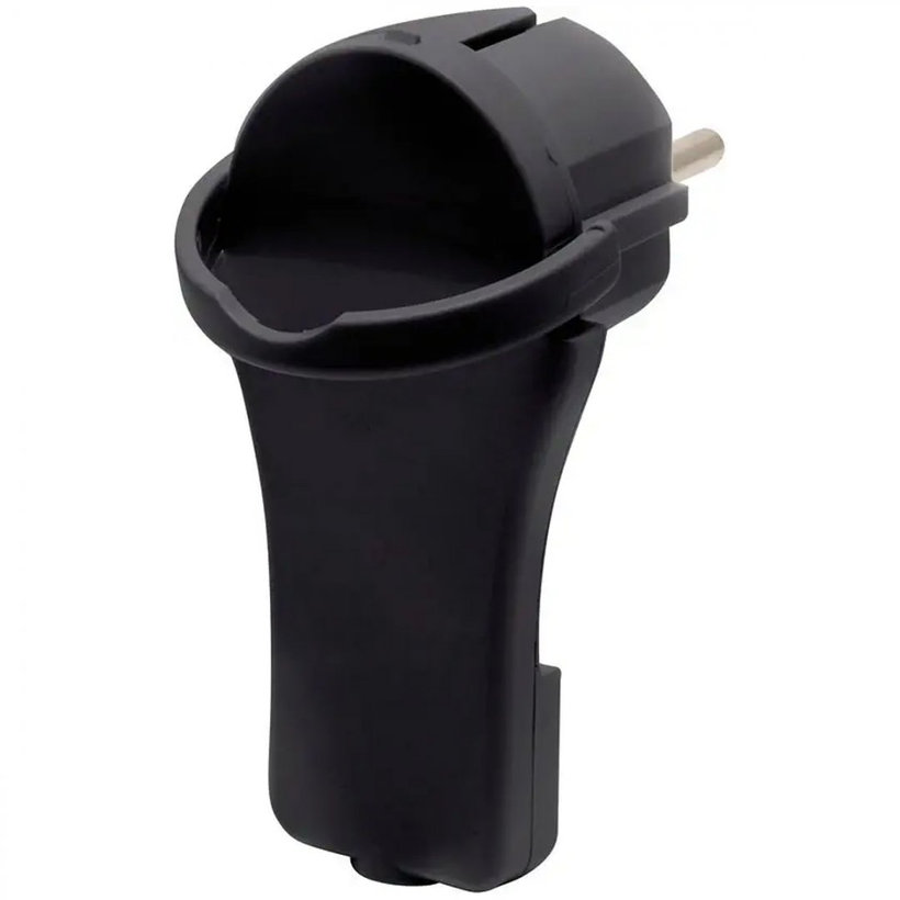 Lapos dugó fekete, csuklós gyűrűvel