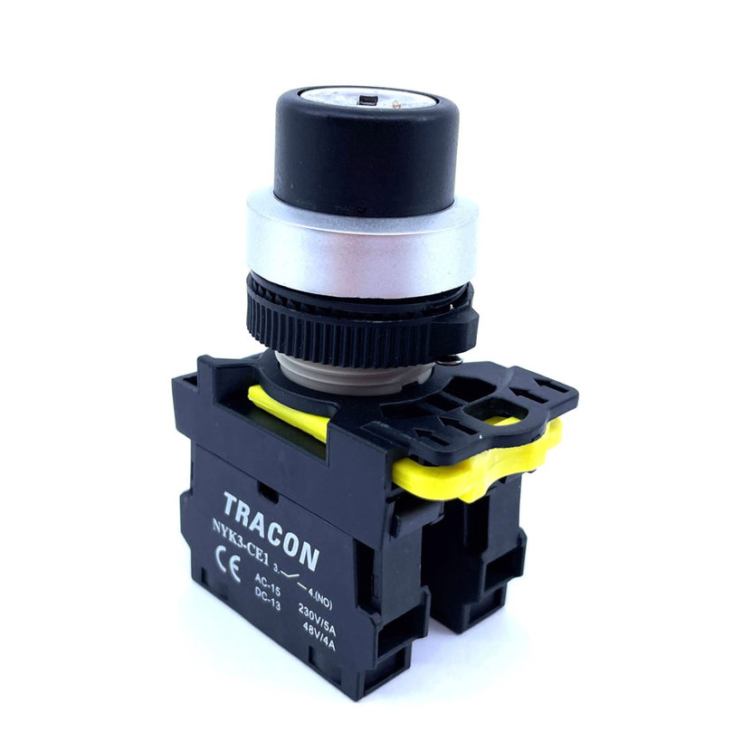 Kulcsos kapcsoló, bal-jobb KI, kétállású