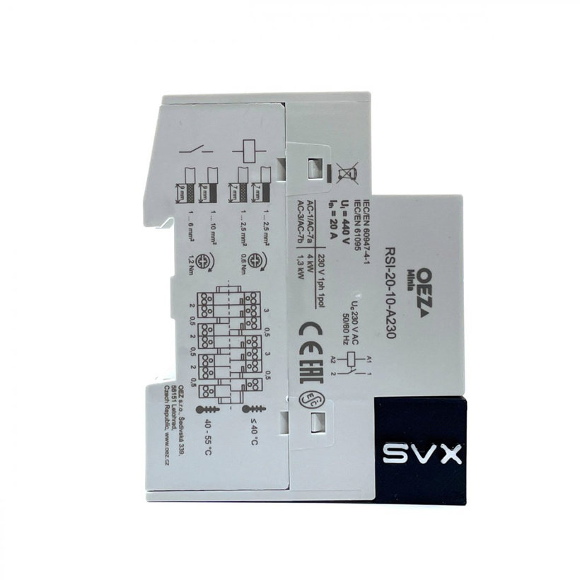 Szerelési mágneskapcsoló RSI-20-10-A230