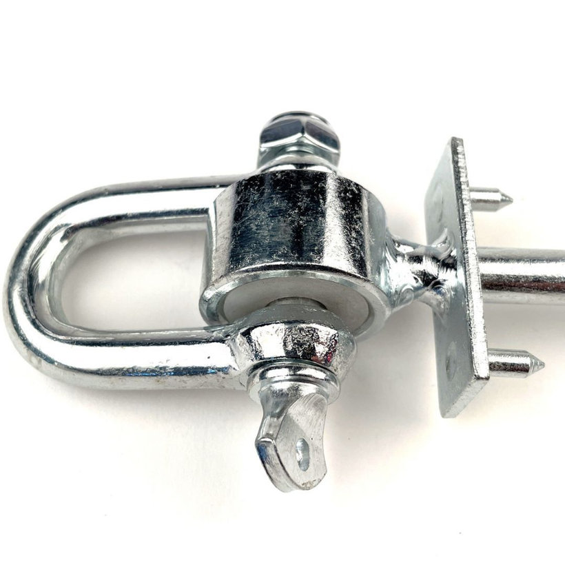 Hintakampó D kengyellel horganyzott M12x155mm