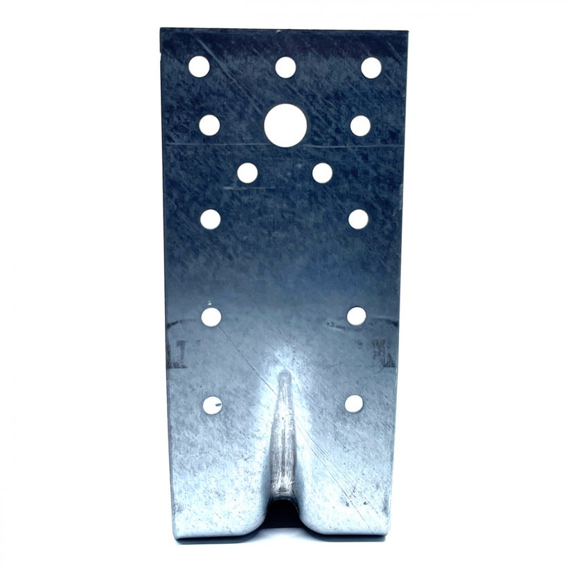 Erősített sarokösszekötő lemez formázással KP 140x140x65mm