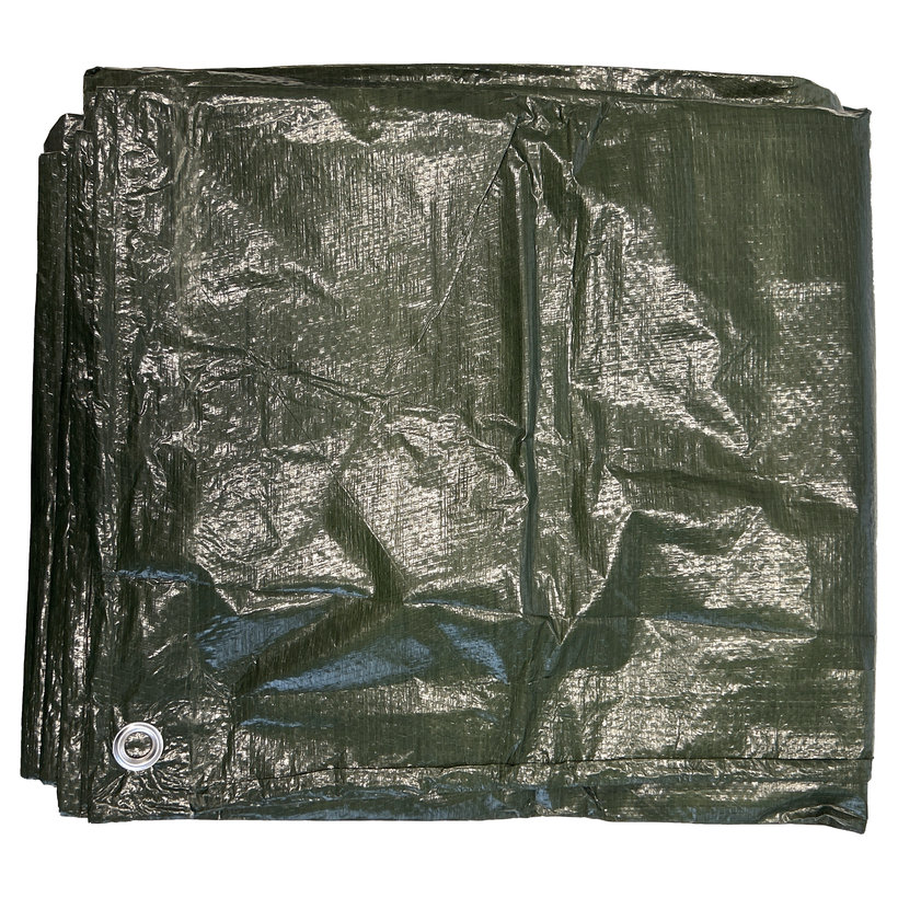 Takaróponyva 5x8m sötétzöld 65g/m²