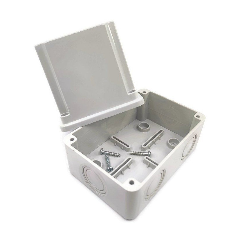 Szerelődoboz magas IP55 átlátszatlan IP55 150x110x140mm
