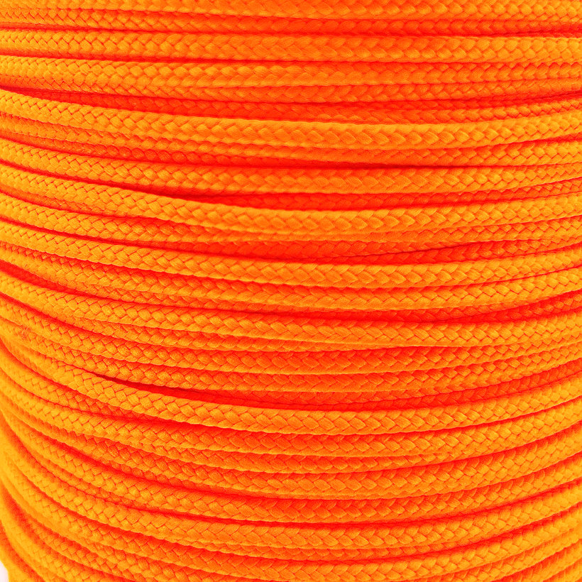 PES fonott zsinór mag nélkül, színes 3mm