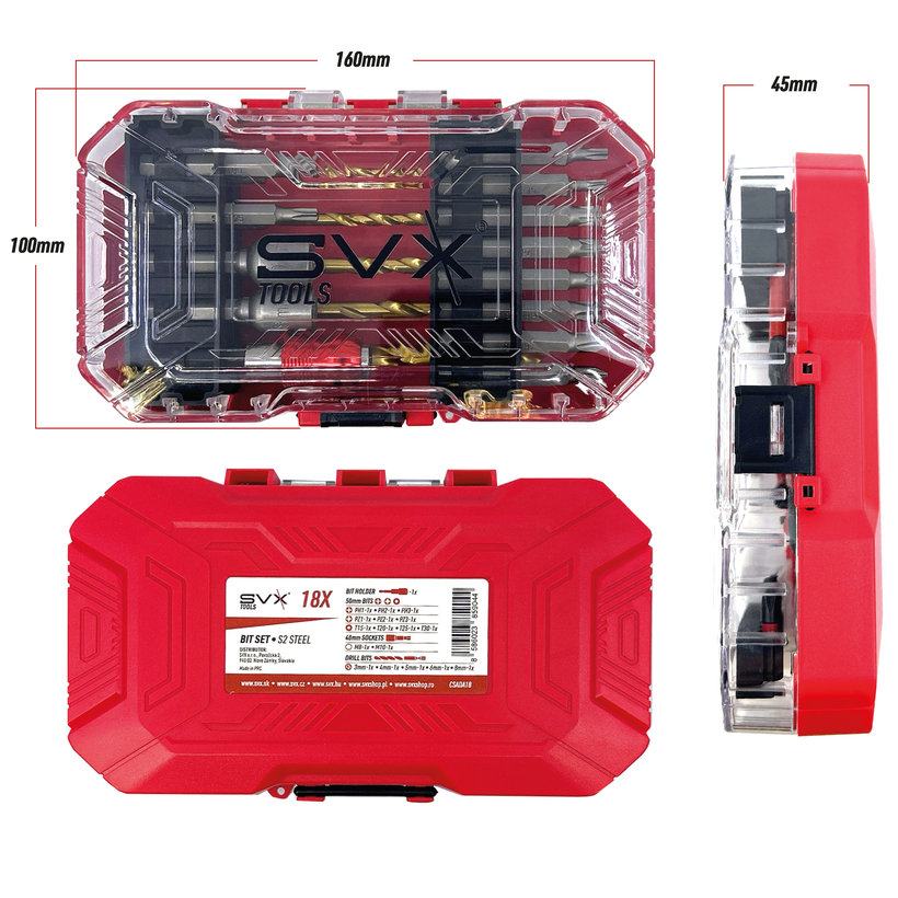Bitkészlet 18 részes
