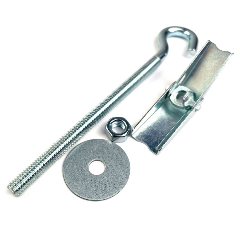 Távtartó horgony kampóval M4x95mm