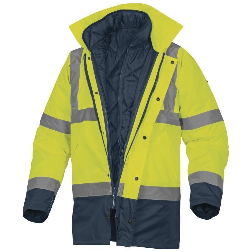 Fényvisszaverő kabát RUNWAY sárga 3XL