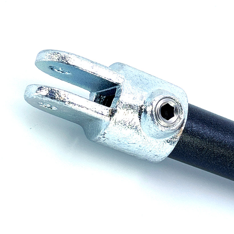 Paneltámogató csatlakozó 27 mm - horganyzott