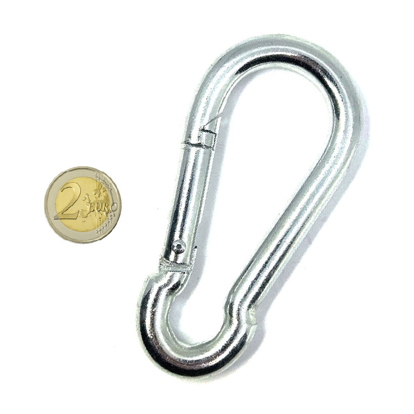 Tűzoltó karabiner zn DIN 5299C 11mm