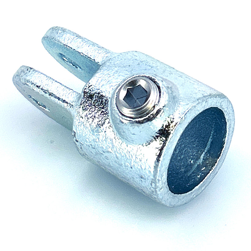 Paneltámogató csatlakozó 27 mm - horganyzott