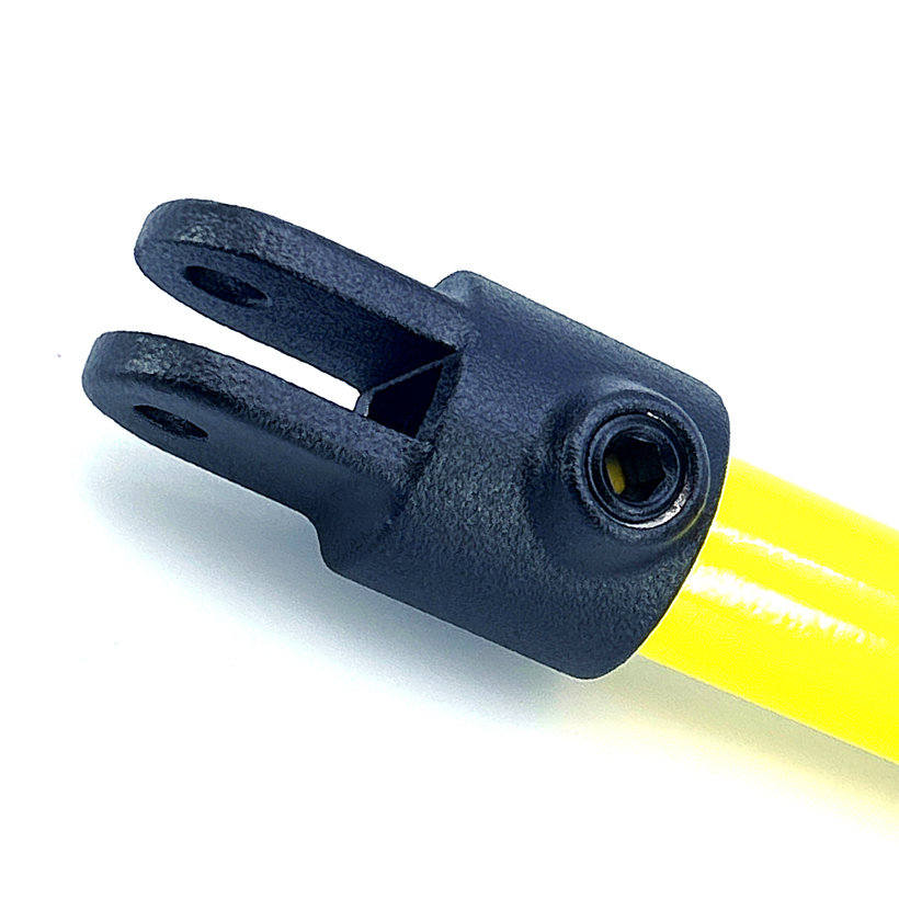 Paneltámogató csatlakozó 27 mm - fekete