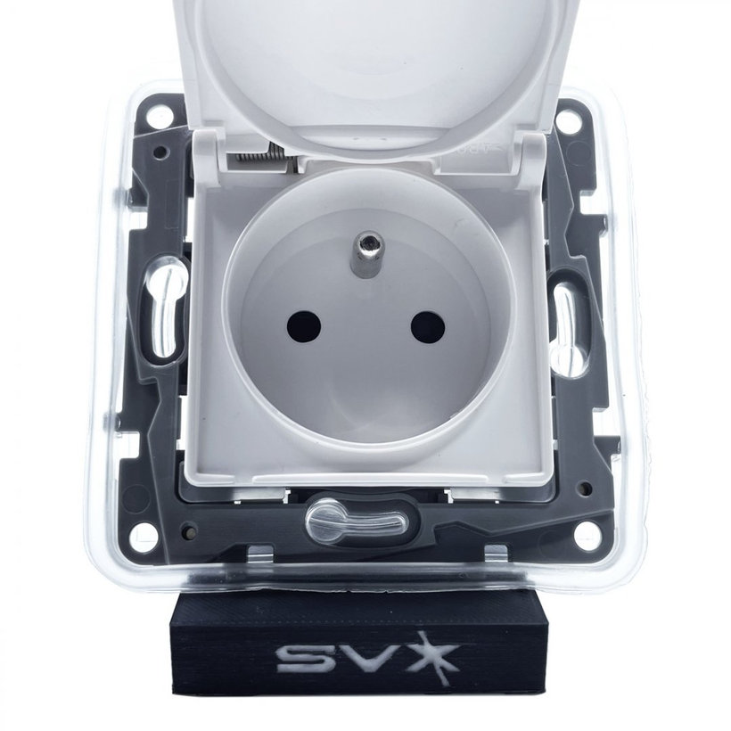 Niloé aljzat fehér, burkolattal IP44