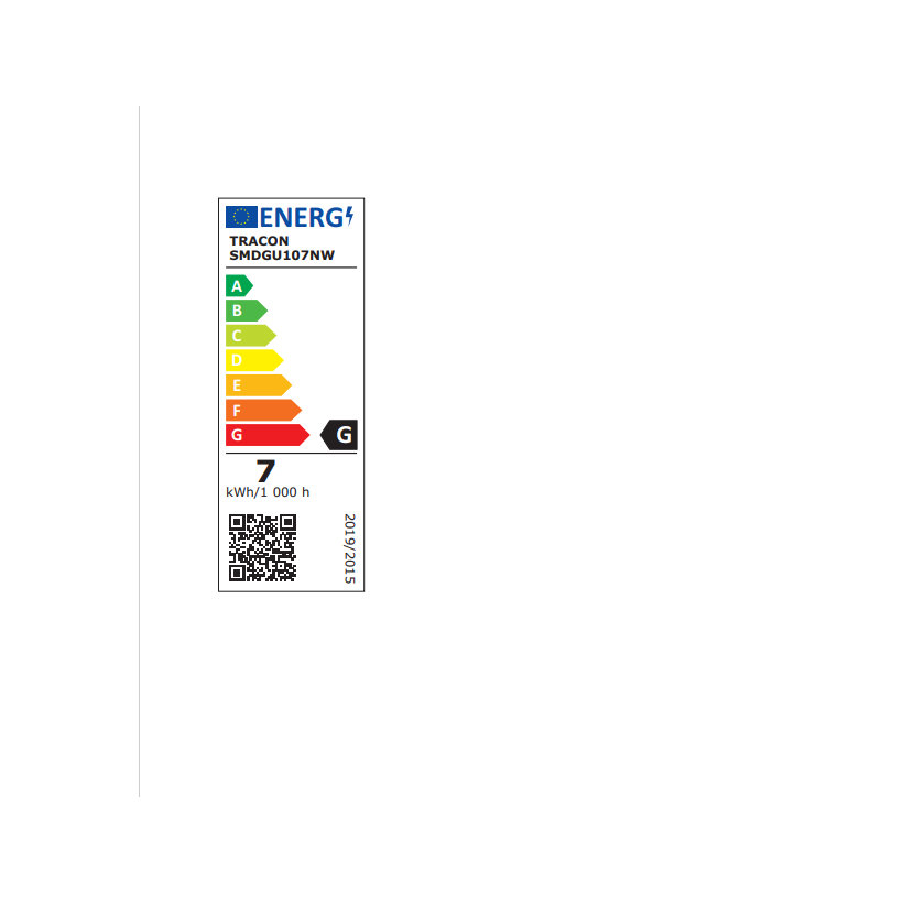 LED spot fényforrás SMD GU10 7W - semleges fehér