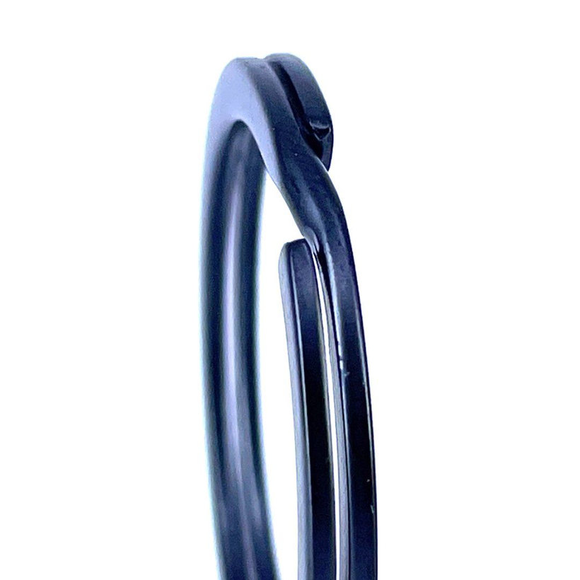 Kulcskarika fekete 25mm