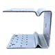 Oszlop talp U alakú roxor nélkül 141x120x125mm