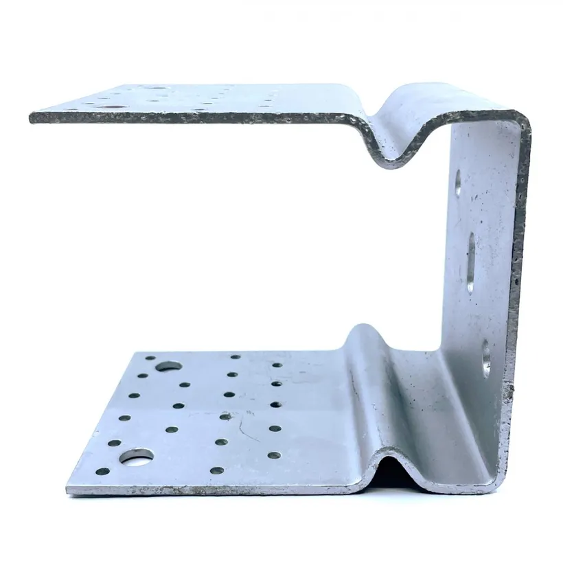 Oszlop talp U alakú roxor nélkül 141x120x125mm