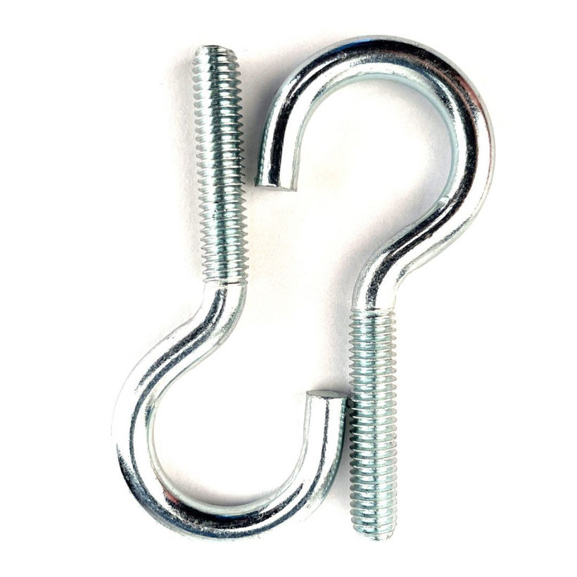 Menetes kampó horganyzott M10x100