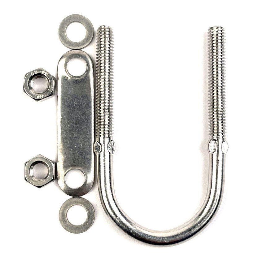 Csőbilincs  rozsdamentes acél A4 ETR M8