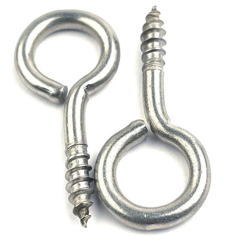 Rozsdamentes acél szem A2 csavarral 20 mm