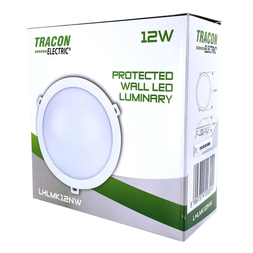 Műanyag házas LED hajólámpa, kerek forma