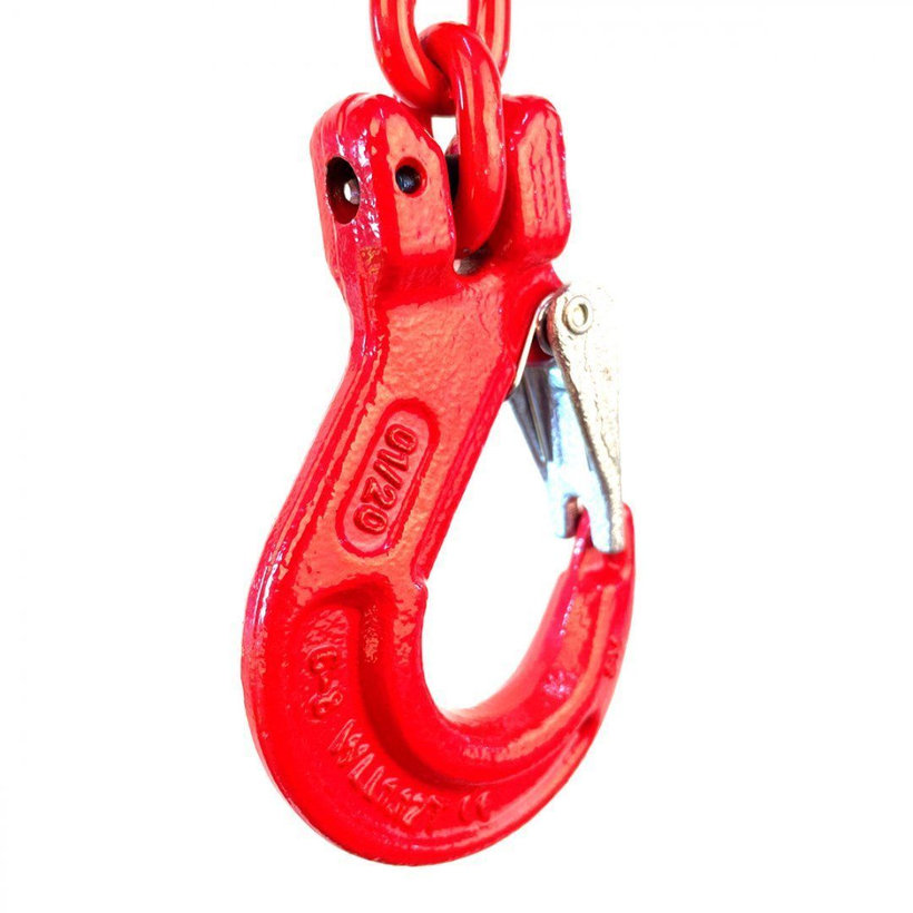 Láncos felfüggesztés kampó-kampó 80 o. (1,5 m, 3150 kg, 10 mm)