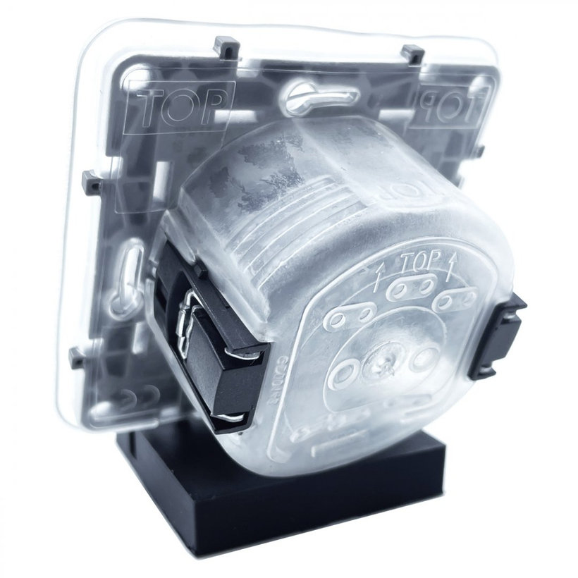 Niloé kapcsoló 6. sz. fehér IP44