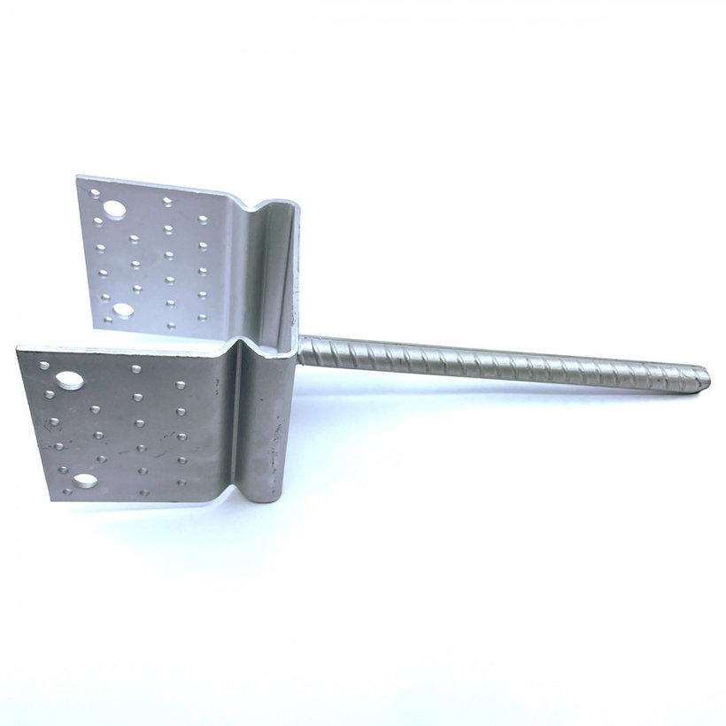 Oszlop talp formázással széles fejjel 121x120mm