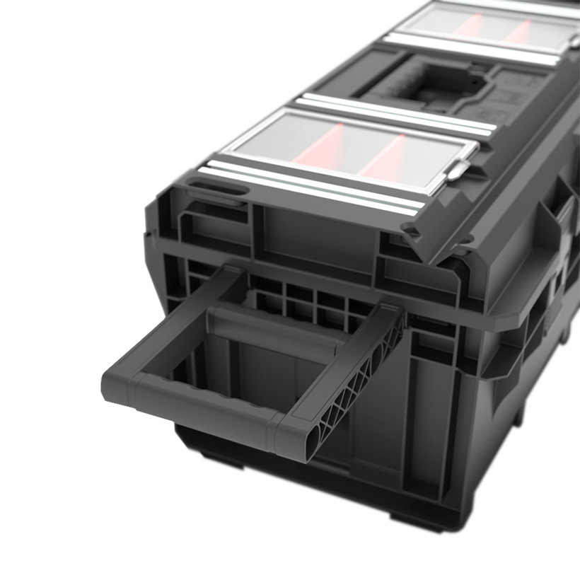 QBRICK System LONGER Technik szerszámosláda