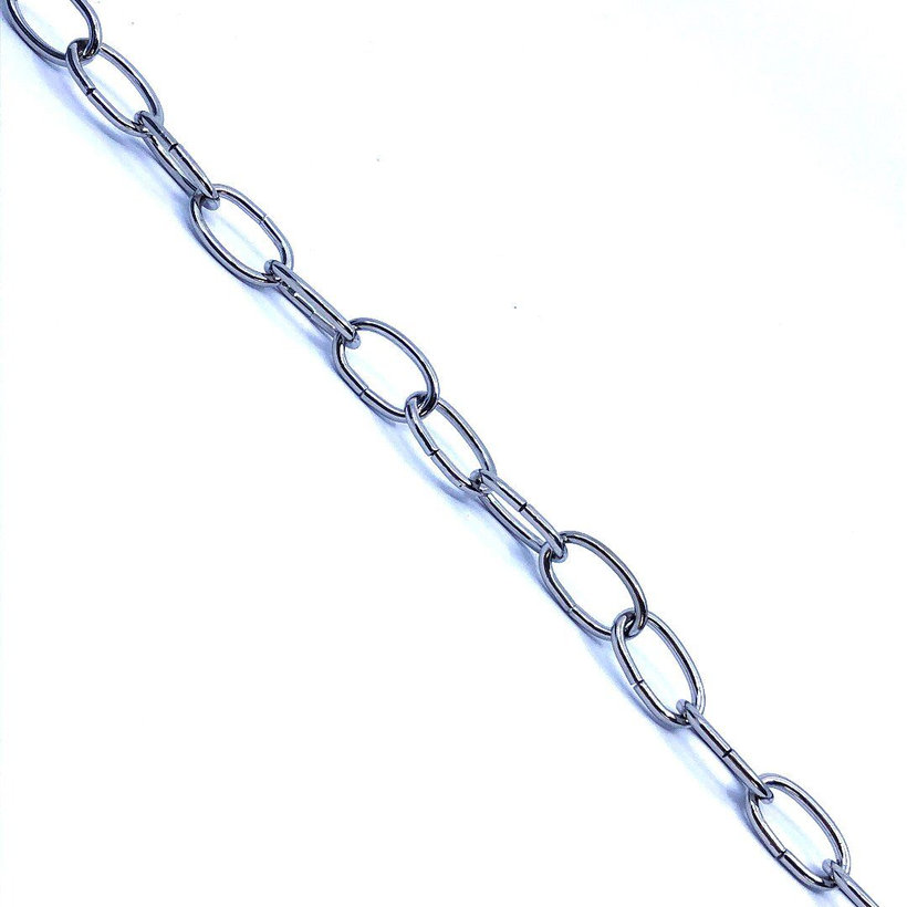 Dekoratív lánc/nikkelezett 2mm