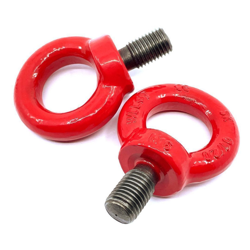 Függesztőszem DIN 580 80 o. piros M30