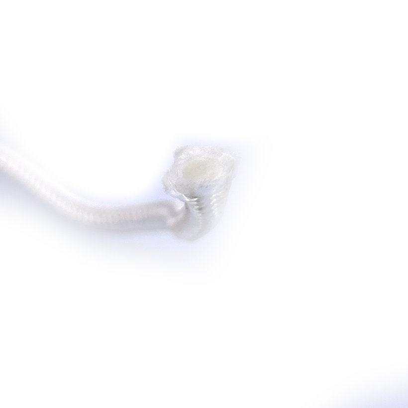 V PES kötél maggal fehér 16pr 4mm