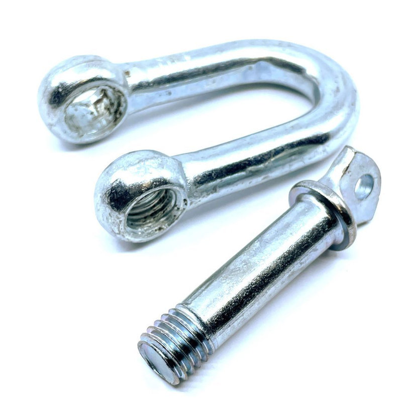 Lánczár D alakú zn 22mm