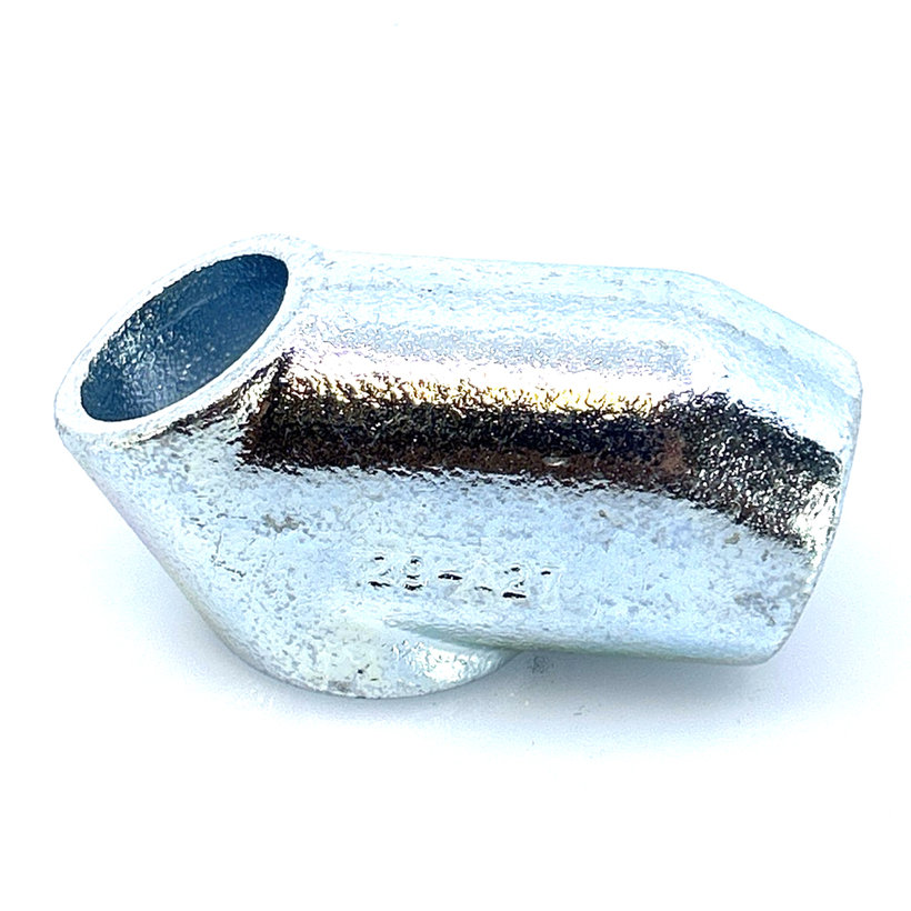 Kötőelem J-alakú 27 mm - horganyzott