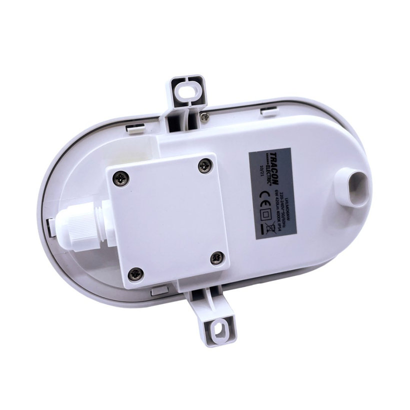 Műanyag házas LED hajólámpa, ovális