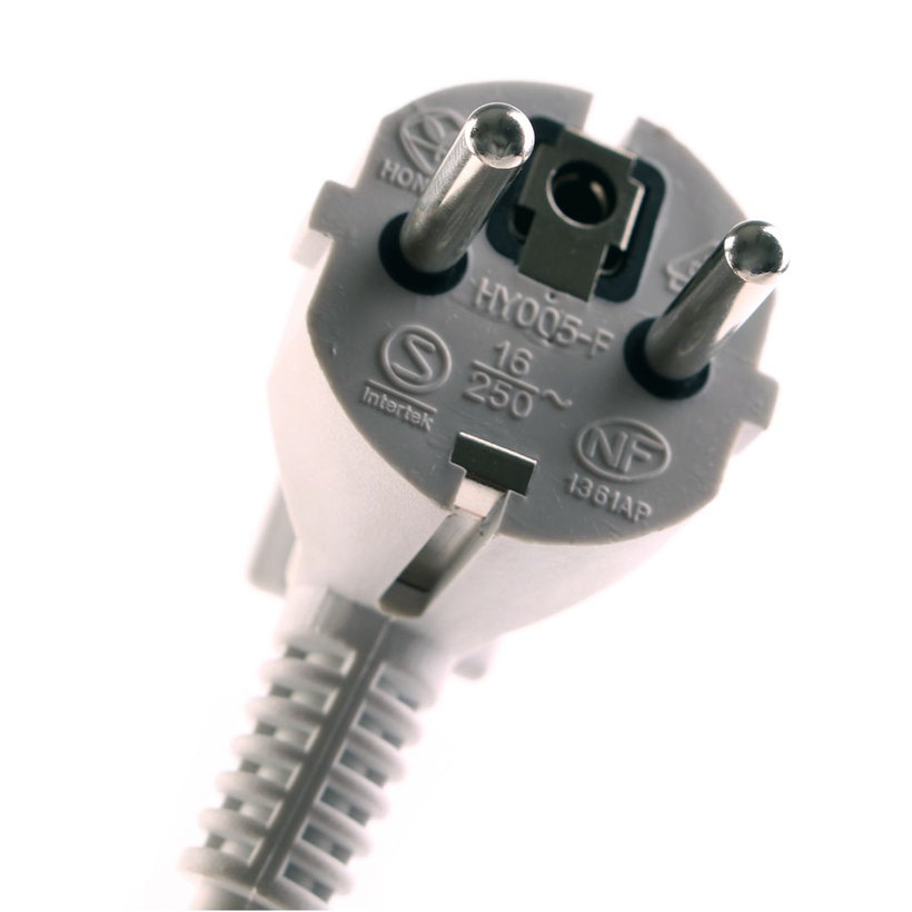 Hosszabbítókábel 16A fehér 3 aljzat 5m 3G1,5