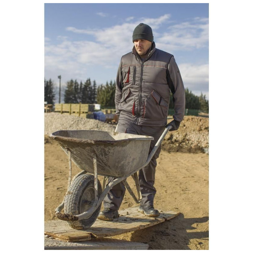 Munkamellény STOCKTON2 szürke 3XL