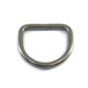 Rozsdamentes acél gyűrű hegesztett D-alak A4 6 mm